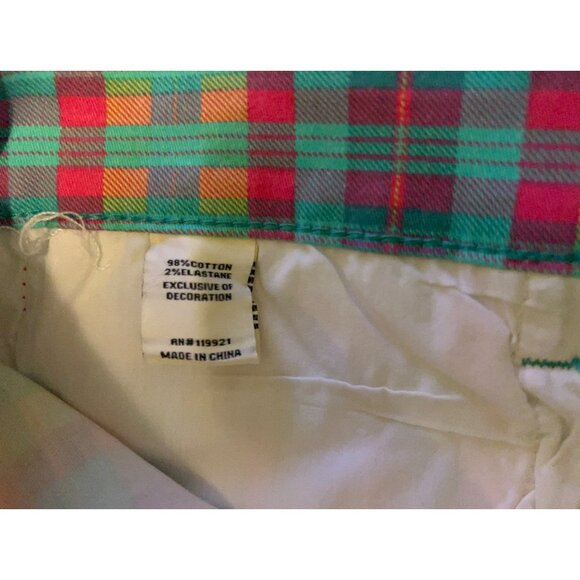 Decibel Mens Golf Shorts Clown core Plaid 32/Outside - Picture 12 of 13